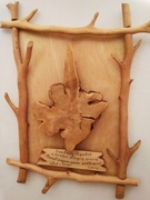 Obraz drewniany - Grabowy Pinokio