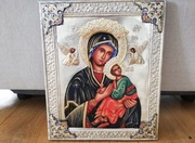 PIĘKNA IKONA MATKI BOSKIEJ NIEUSTAJĄCEJ POMOCY, POLECAM