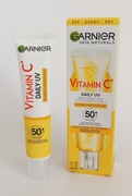 Garnier Skin Naturals Vitamin C Daily UV Invisible SPF50+ Niewidoczny fluid