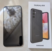 Samsung Galaxy A14 4/64 GB czarny, używany 