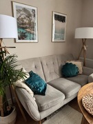 Sofa Scandi komplet wypoczynkowy bezowy