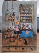 Obraz - gotująca wieźma