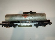 Wspaniały potężny ciężki wagon czyszczący szyny na płyny H0 Metal!