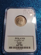 2 ZŁ GŁOWA KOBIETY 1934 SREBRO GCN 