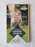 Mapa tras rowerowych Greenvelo Warmińsko-Mazurskiego część wschodnia