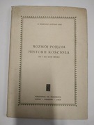 ROZWÓJ POJĘCIA HISTORII KOŚCIOŁA OD I DO XVIII W.