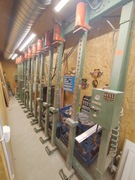 PRASA Ramowa Pneumatyczna do drewna 15bar 6 metrów 12 siłowników Mocna