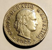 20 rappen 1925 Szwajcaria 