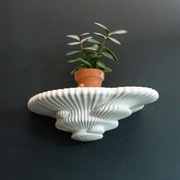 Półka ścienna „Tinder Fungus” – organiczna designerska półka | druk 3D