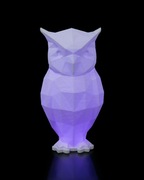 Lampa Nocna Sowa Low Poly Geometryczny LED RGB Mądrość EKO PL