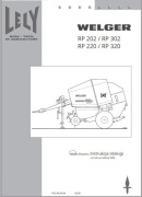Instrukcja obsługi Prasy Welger RP 202, RP 220, RP 302, RP 320 PL