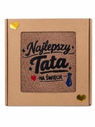 Ręcznik z haftem na Dzień Ojca,prezent dla taty, Najlepszy Tata na Świecie