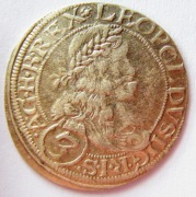 Leopold I. 3 krajcary 1665 r.AC - Wiedeń