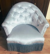 Fotel w stylu Art Deco / vintage, po pełnej renowacji – lata 50–60