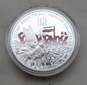 Moneta  10 zł 2009 r Solidarność srebro 