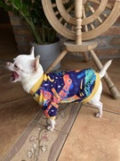 Ubranko w kwiaty dla psa - rozmiar S 