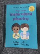 Mogę zostać inspirującą pisarką J.Austen Dr M.Angelou Happy medal readers