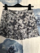 STELLA McCARTNEY SZARE SZORTY W KWIATY 38/M