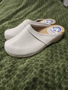 Drewniaki Medibut skóra, drewno