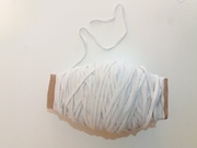 Guma gumka elastyczna do maseczek plaska 5mm 100mb