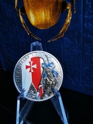 Srebrna Moneta Husaria 2 kolor 1 uncja, wydanie 2 nakład jedynie 100 szt!!!