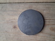 Formatka stalowa okrąg krążek fi 80mm gr. 8mm