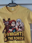 Tshirt żółty 128 134 nowy 99 nocy 