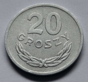 PRL- 20 groszy z 1972 r