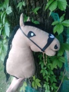 Kantar pokazowy z eko skóry CZARNY handmade