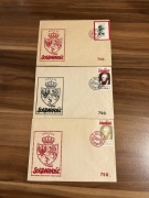 POCZTA SOLIDARNOŚCI.3 KOPERTY.