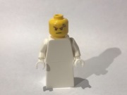 LEGO głowa żółta dwustronna z plastrem