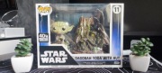 Funko POP star wars dagobah yoda with hut