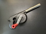 Mocna dmuchawa ręczna do rozpalania ogniska grilla długa lufa metalowiec