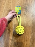 Piłka - Szarpak - Zabawka dla psa 9 cm