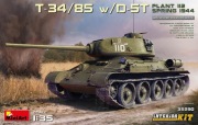 149 MINIART 35290 T-34/85 PLANT 112 w/INTERIOR