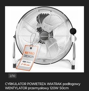 Wentylator podłogowy Proficare PC-VL biały
