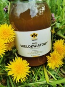 MIÓD WIELOKWIATOWY 1200g z własnej pasieki 2024