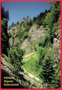 PIENINY Wąwóz Sobczański - pocztówka 1998 rok