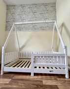 Łóżko dziecięce domek 140x70