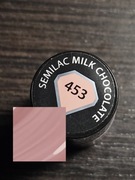 Semilac - Milk Chocolate 453. Lakier hybrydowy do paznokci. Nude