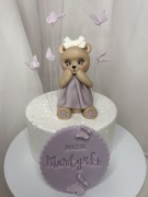 Figurka misia z masy cukrowej na tort-zestaw