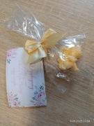 Aniołek mydełko podziękowanie dla gości