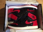 NOWE Air Jordan 1 High OG Patent Bred r.42,5 (9US)