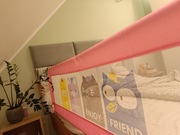 Dwie BARIERKI BRAMKA OCHRONNA BLOKADA ŁÓŻKA 175x50