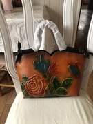 Torebka skóra naturalna na prezent