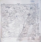Oryginalna niemiecka mapa topograficzna Stroppen 1937Messtichblatt 2704