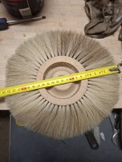 Szczotka szewska polerska 23cm duża