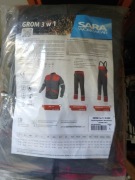 SARA GROM 3w1 komplet roboczy r.L NOWY BHP 3w1