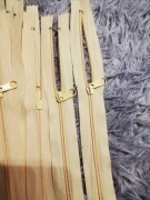 Zamki błyskawiczne 20 szt. Żółte 