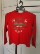 3 Koszulki bawełniane z nadrukiem r.128